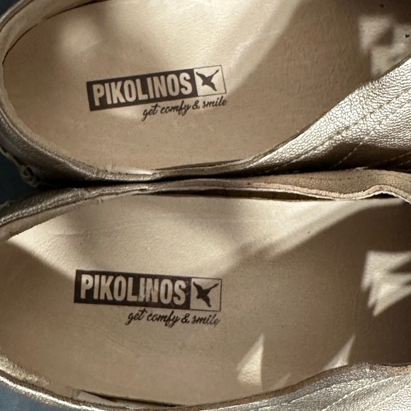 Pikolinos Metallic Slip-On Shoes size 10.5 - 41 Europa brand new with out box - Picture 4 of 8